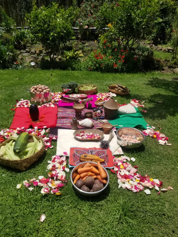 Pachamanka altar at Pakrinka.jpg